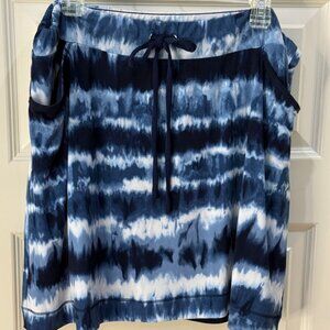 Blue Tie-Dye Chico's Skort size 3 (US 16)
